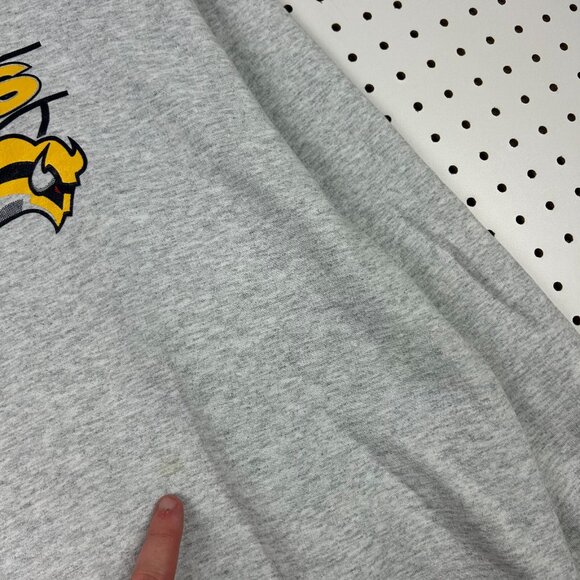 Buffalo Sabres Old Time Hockey Crewneck Sweatshirt Large‎ Gray NHL Ice Graphic - Picture 3 of 7